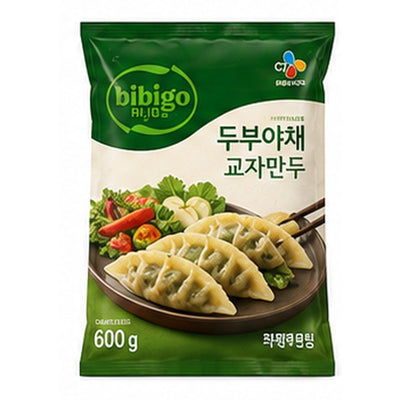 CJ 비비고 두부야채 교자만두(VEGETARIAN) 600G