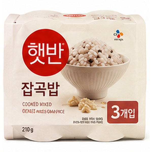 CJ 햇반 잡곡밥 210g*3