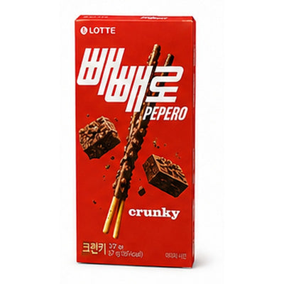 롯데 빼빼로 37g (크런키)