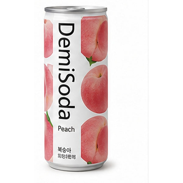 데미소다 복숭아 250ml