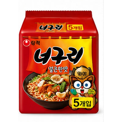 너구리 얼큰한맛 (1pk / 5pks)