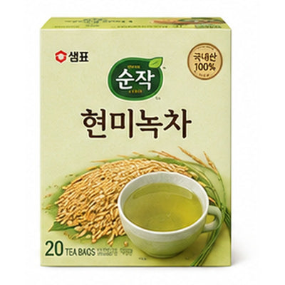샘표 순작 현미녹차 20T (30G)
