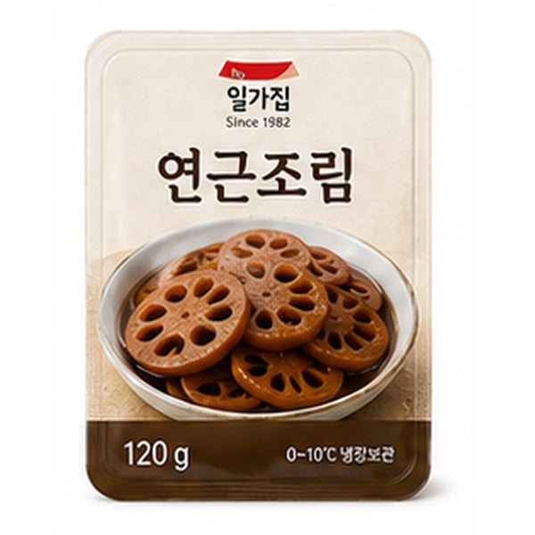 일가집 연근조림 120G