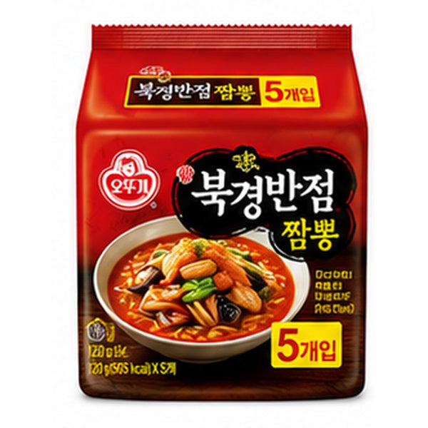 오뚜기 북경반점 짬뽕(멀티) 120G*5 / Ottogi Bukkyung Champong(Multi)