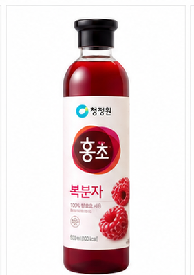 대상 청정원 홍초 복분자 500ml