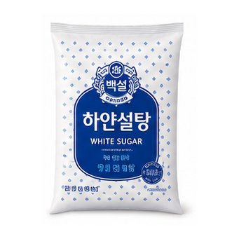 백설 하얀설탕 1kg