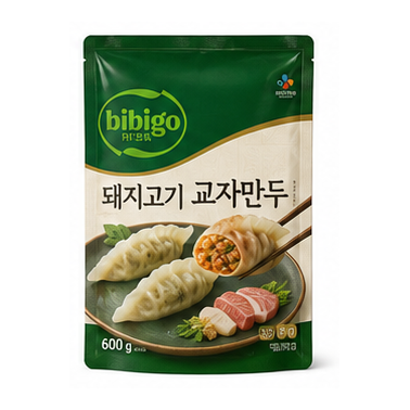 비비고 돼지고기 교자만두 600g