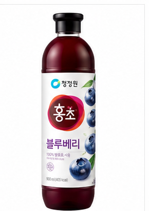 대상 청정원 홍초 블루베리 900ml