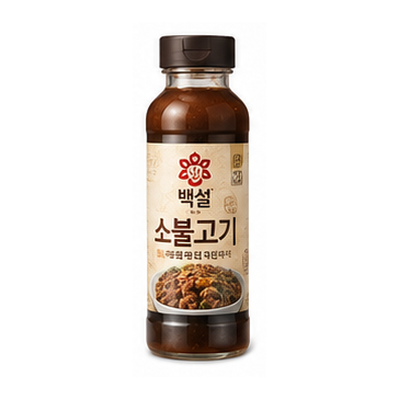 백설 소불고기 양념 500g