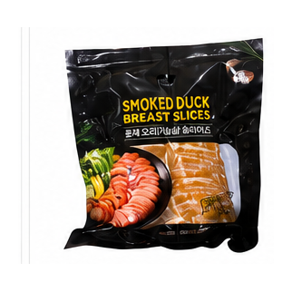 초립동이 훈제오리(가슴살) 슬라이스 400g