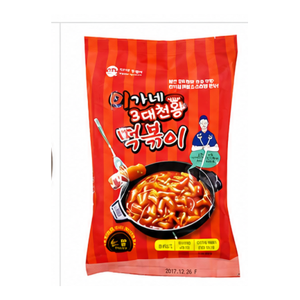 이가네 3대천왕 떡볶이 440g