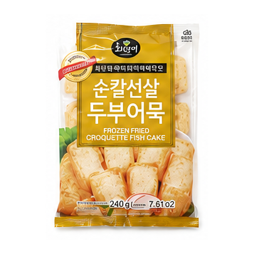 초립동이 순생선살 두부어묵 216g
