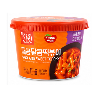 동원 매콤달콤 떡볶이(컵) 120G