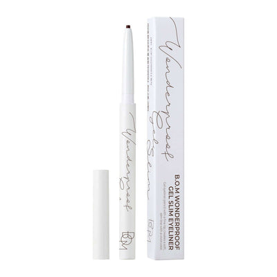 비오엠 원더프루프 젤 슬림 아이라이너 #04 클래식 브라운 0.1g / B.O.M Wonderproof Gel Slim Eyeliner #04 Classic Brown