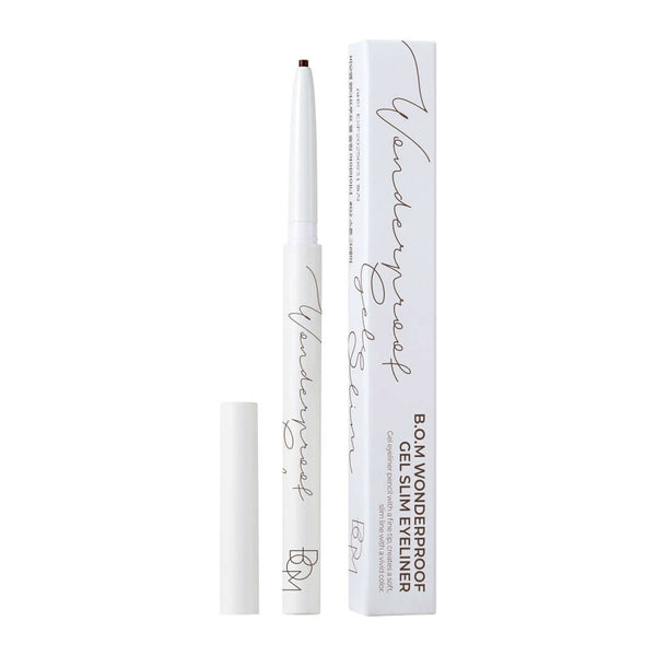 비오엠 원더프루프 젤 슬림 아이라이너 #04 클래식 브라운 0.1g / B.O.M Wonderproof Gel Slim Eyeliner #04 Classic Brown