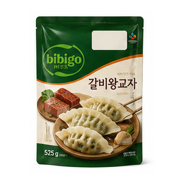 비비고 갈비왕교자 525g