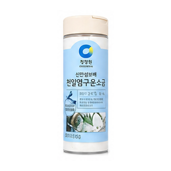 청정원 신안섬보배 천일염구운소금 200g(통)
