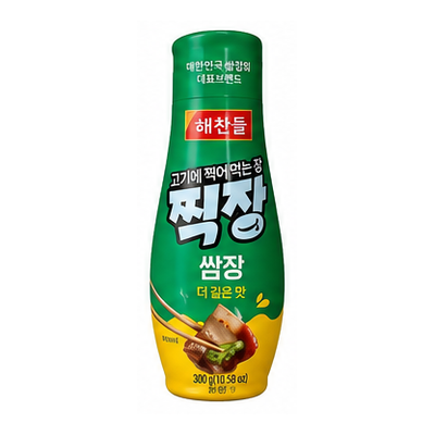 해찬들 고기에 찍어먹는 장 찍장 쌈장 더 깊은 맛 300g