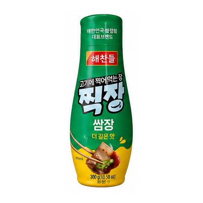 해찬들 고기에 찍어먹는 장 찍장 쌈장 더 깊은 맛 300g
