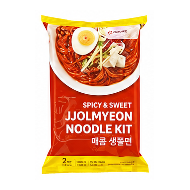 아워홈 손수 매콤생쫄면 430g