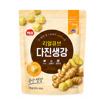 해표 리얼큐브 다진생강 23g