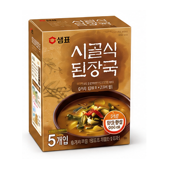 샘표 즉석 우거지 시골식 된장국 8g*5