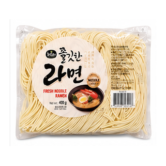 초립동 쫄깃한 라면 400g / CRD Fresh Ramen Noodle 400G